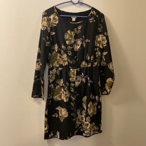 J. Crew Tulip Hem Floral Dress Size 8